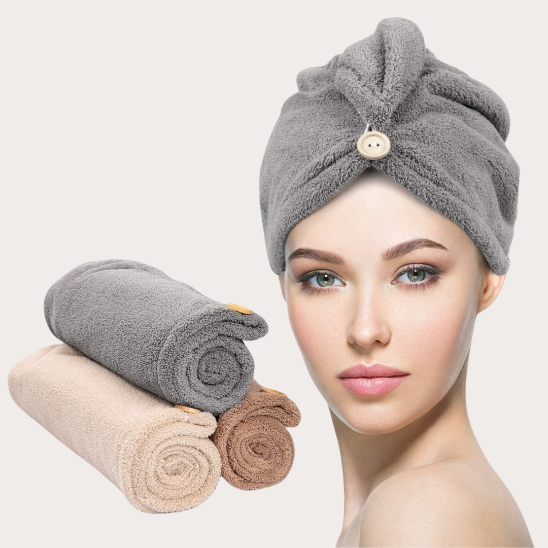Microfiber Hair Drying Cap  For Women
