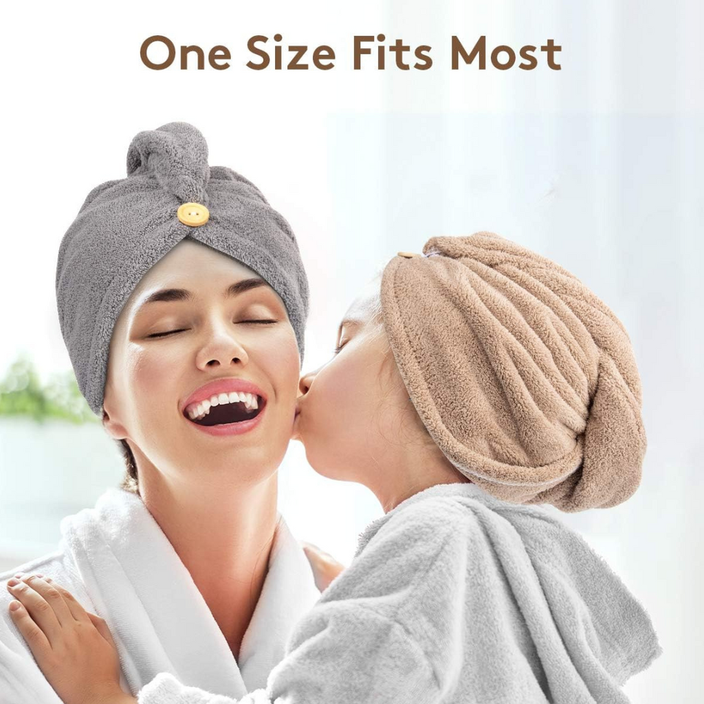 Microfiber Hair Drying Cap  For Women