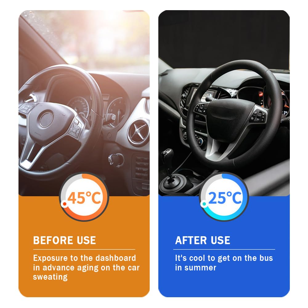 Car Windshield Sun Shade,Foldable Car Shade Umbrella for Blocking Sunlight