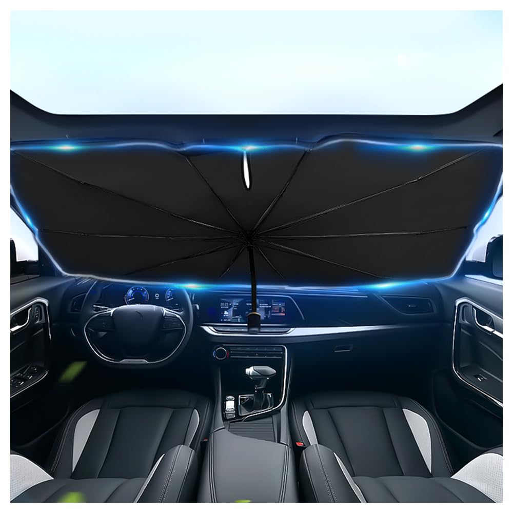 Car Windshield Sun Shade,Foldable Car Shade Umbrella for Blocking Sunlight