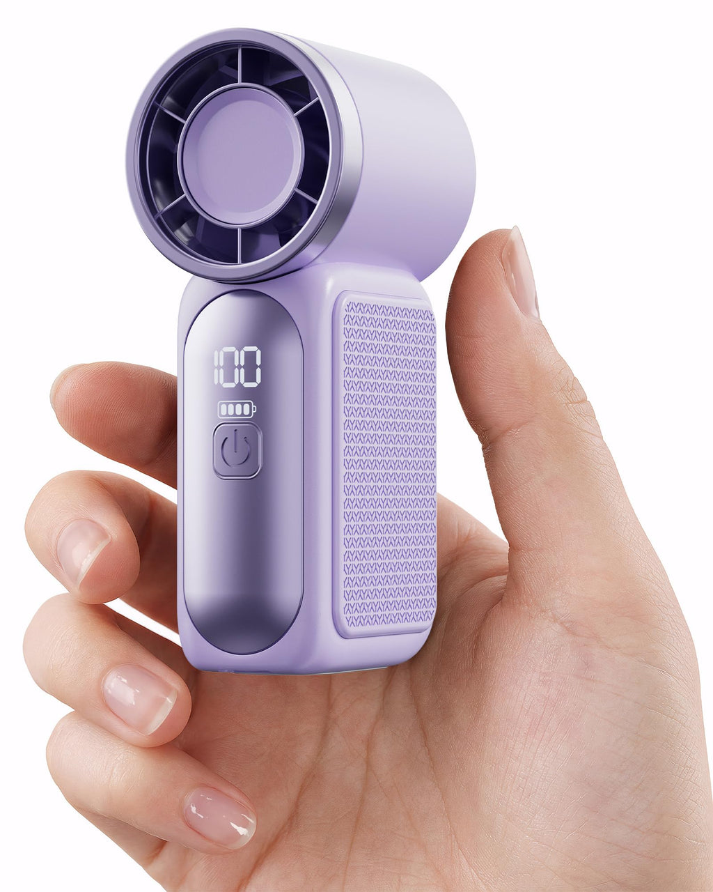 Portable Handheld Mini Fan, High Velocity Personal Fan with LED Display