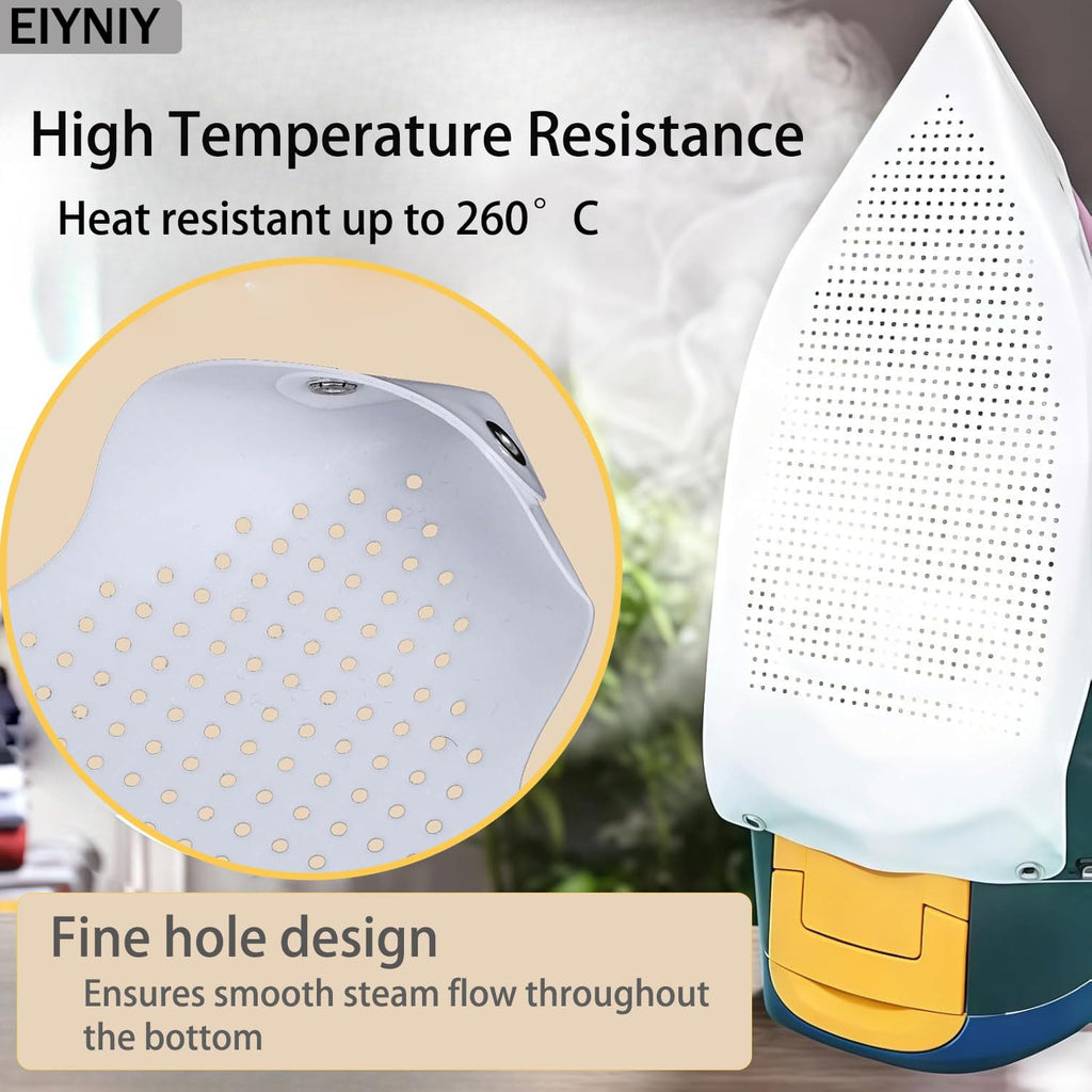 Universal Iron Soleplate Cover Protector - Heat Resistant Silicone