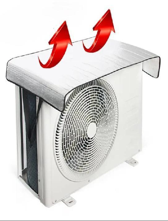 Silver AC Cover Waterproof Dustproof Windproof